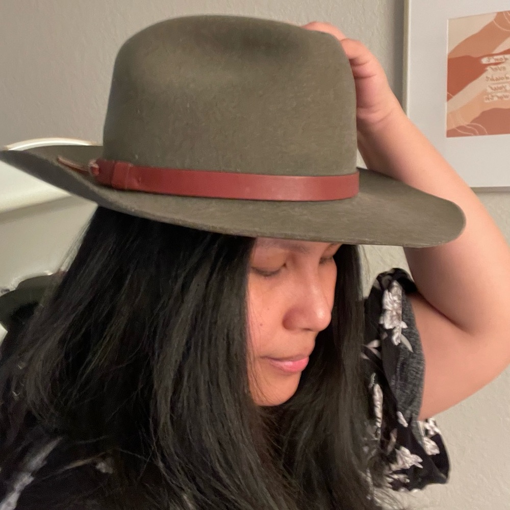 Mallory by Stetson Pure Wool Hat Size 7 1/4